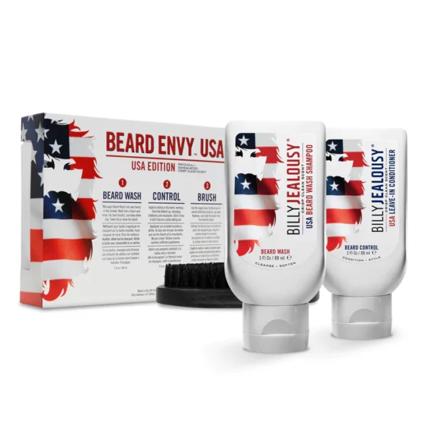 USA Beard Envy Kit - Crisp Clean Scent - Image 2