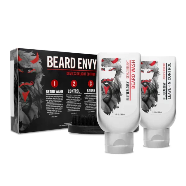 Devils Delight Beard Envy Kit - Warm Vanilla Scent - Image 2